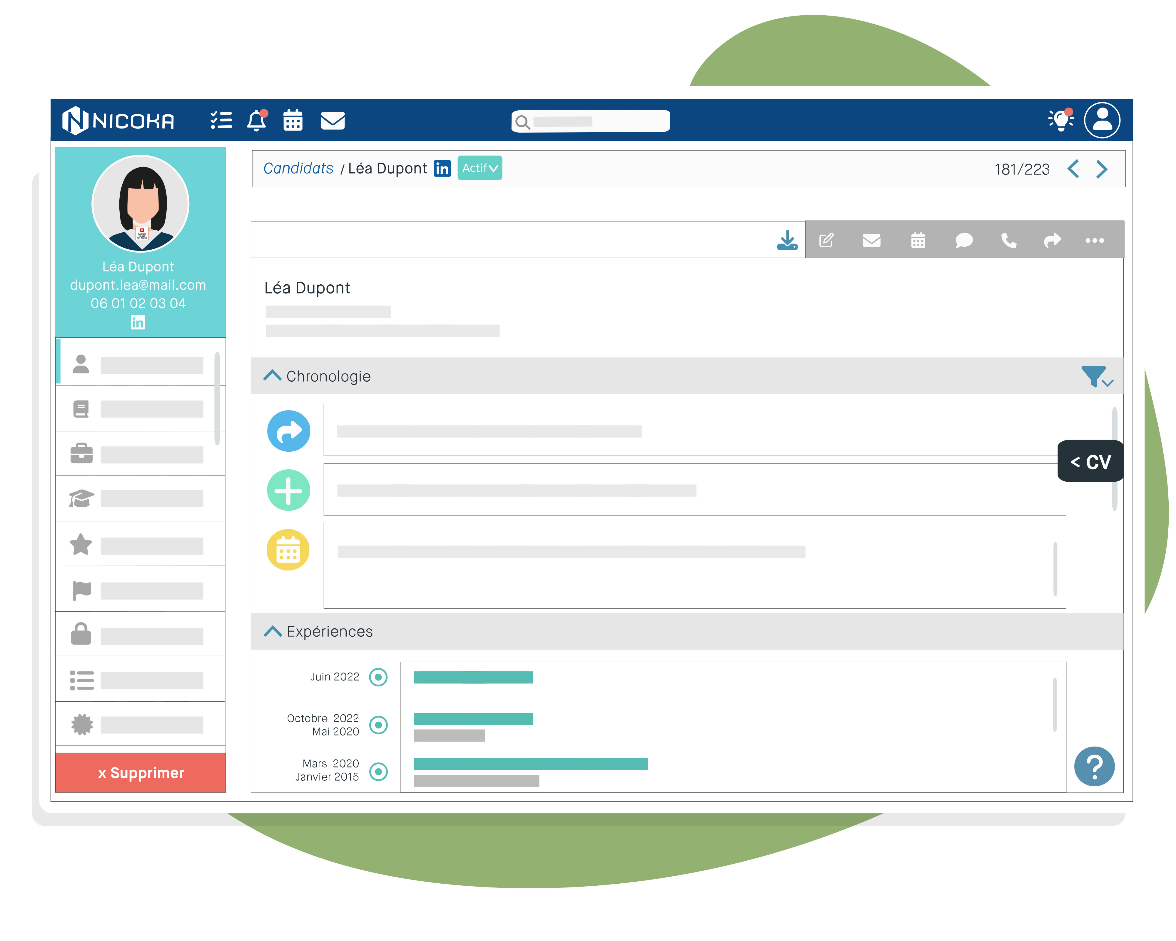 screenshot of Nicoka CABS